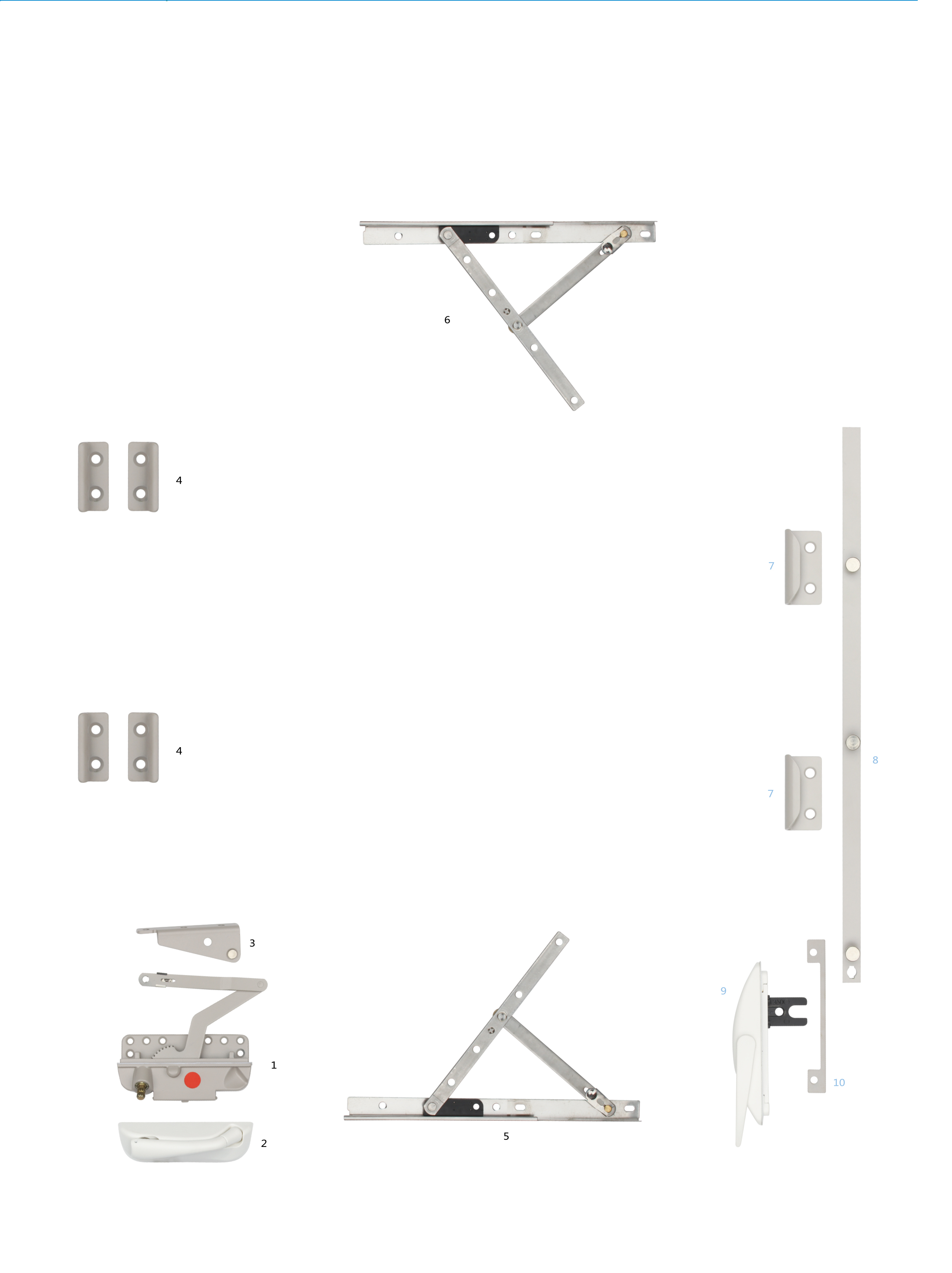 美式平開(kāi)開(kāi)窗器系統(tǒng)MS-PK-01